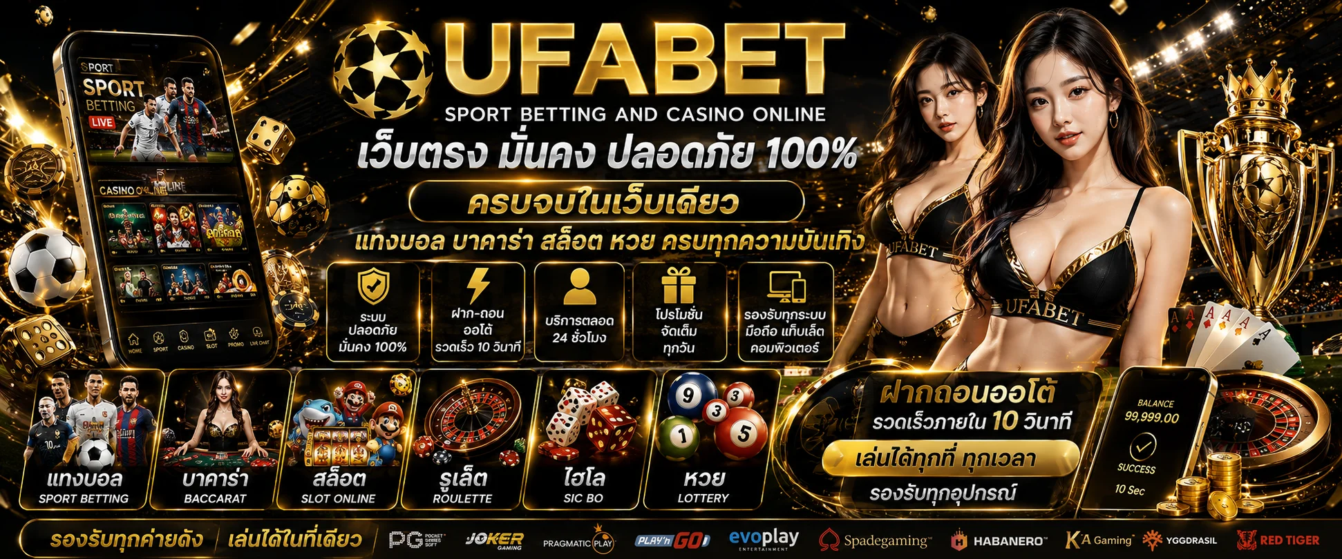 สล็อต UFABET เว็บตรง รวมเกมสล็อตออนไลน์ทุกค่ายในที่เดียว